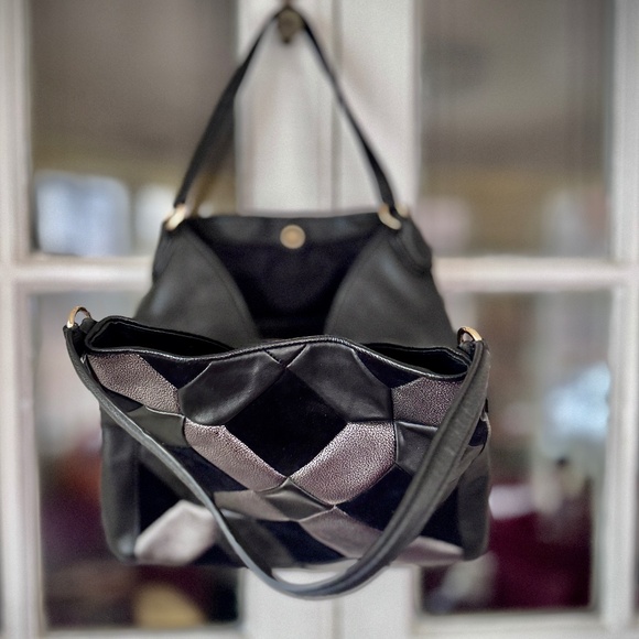 Coach Limited Edition Edie31 Leather Shoulder Bag Quilted Patchwork Unique Shape - Picture 3 of 16